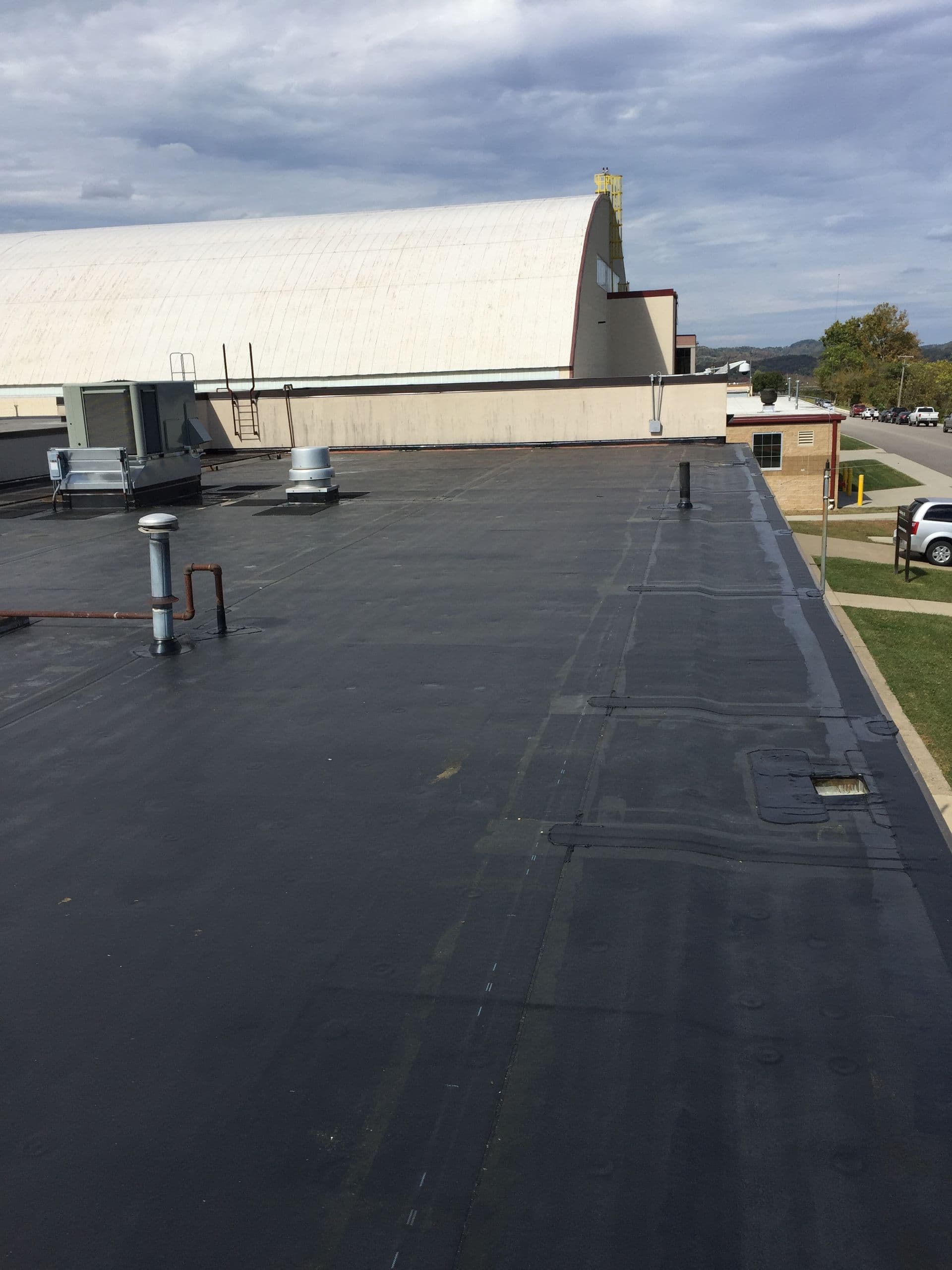 Completed Commercial Roof